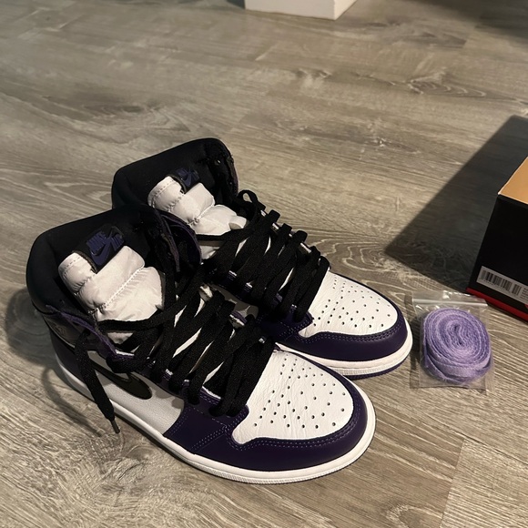 Jordan 1 Court purple - Picture 3 of 6
